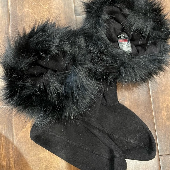 Hunter ORIGINAL TALL FAUX FUR WOMEN'S BOOT SOCKS NEW - Picture 9 of 10